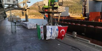 Medcem Çimento, 15 yıl aradan sonra Suriye’ye ilk çimento ihracatını gerçekleştirdi