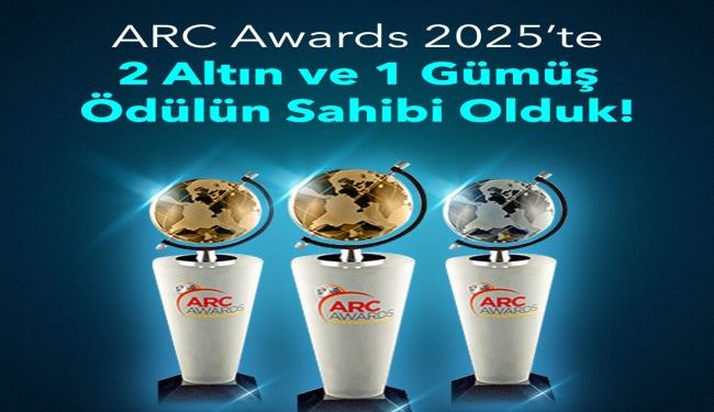 Türkiye Sigorta’ya ARC Awards’tan 3 Uluslararası Ödül