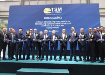 TSM GLOBAL,antalya satış sonrası hizmetler bayi ve bölge satış müdürlüğünün açılışını yaptı
