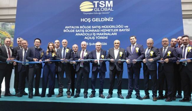 TSM GLOBAL,antalya satış sonrası hizmetler bayi ve bölge satış müdürlüğünün açılışını yaptı