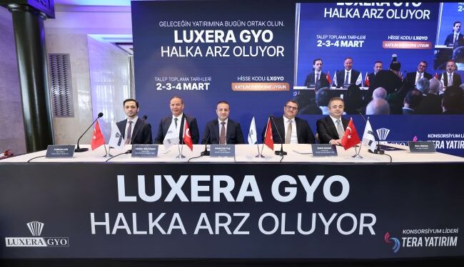 Luxera GYO büyümeyi borsaya taşıyor: Halka arz gelirinin yüzde 85’i yeni projelere