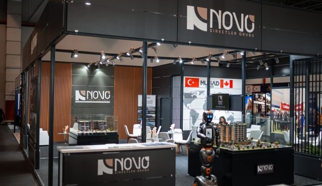 Novo Şirketler Grubu, Türk inşaat sektörünün ilk insansı robot satış uzmanı “Astra”yı MÜSİAD Expo’da tanıttı