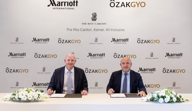 Özak GYO ve Marriott International’dan Türkiye Turizmine Değer Katacak Güçlü Hamle: “The Ritz-Carlton, Kemer, All Inclusive” için Anlaşma İmzalandı