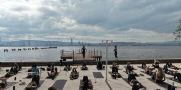 İzmir’in yeni kıyısı Neva Yalı ve Riva Yalı’da spor ve sosyalleşme bir arada
