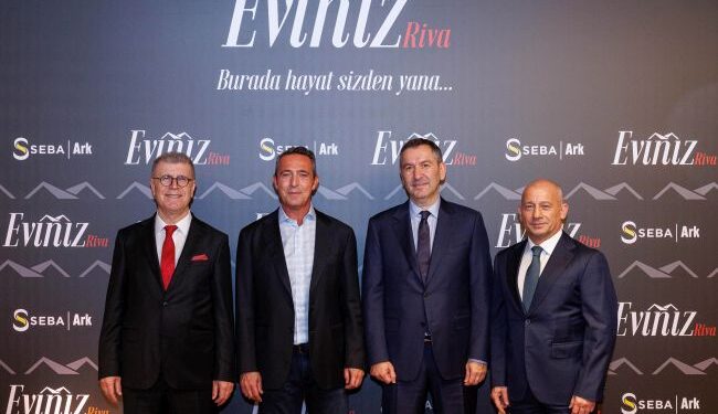 Ark İnşaat ve Seba İnşaat'ın Ortak Projesi “EVİNİZ RİVA” Tanıtıldı